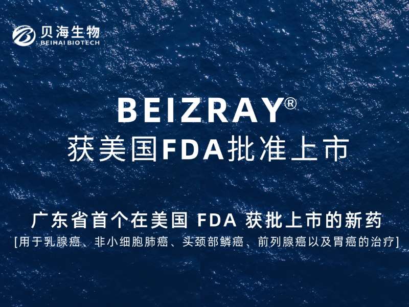 广东省首个在美国FDA获批的新药(BEIZRAY)，乐动平台实现“零”的突破