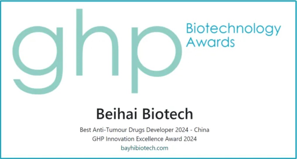 乐动平台荣获 Biotechnology Awards “2024年GHP创新卓越奖-最佳抗肿瘤药物公司”